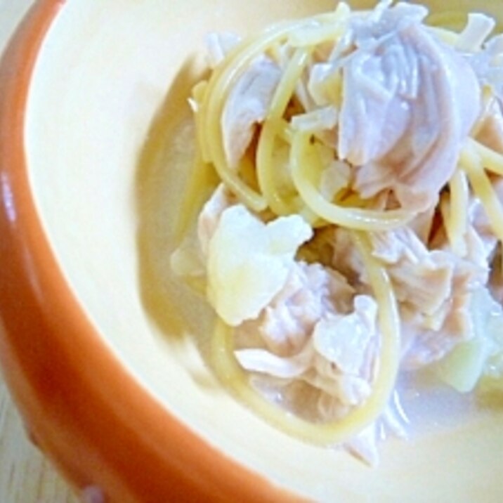 犬用 カリフラワーとささみの白いパスタ レシピ 作り方 By Jp S ビートル 楽天レシピ